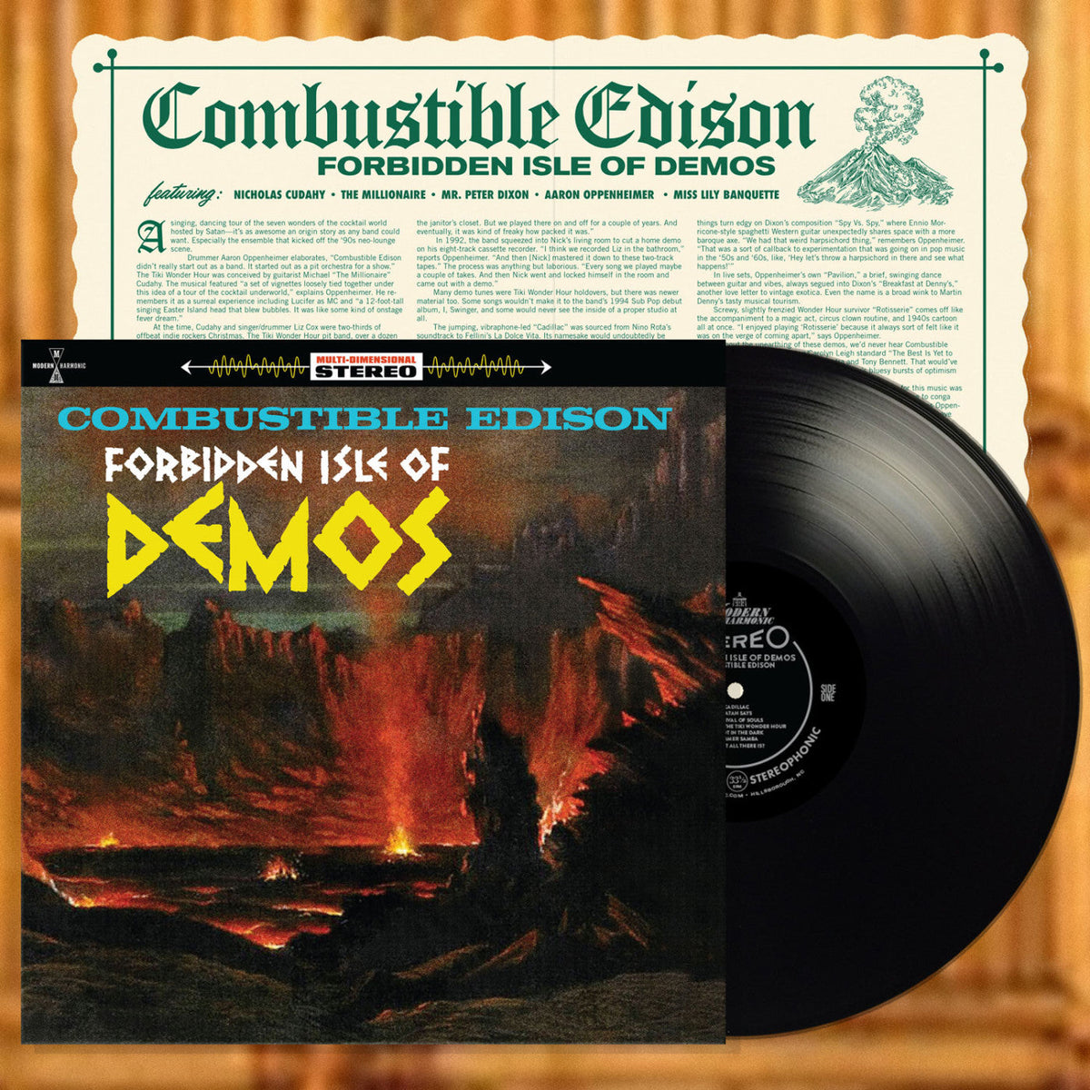 Combustible Edison - Forbidden Isle Of Demos [Vinyl]