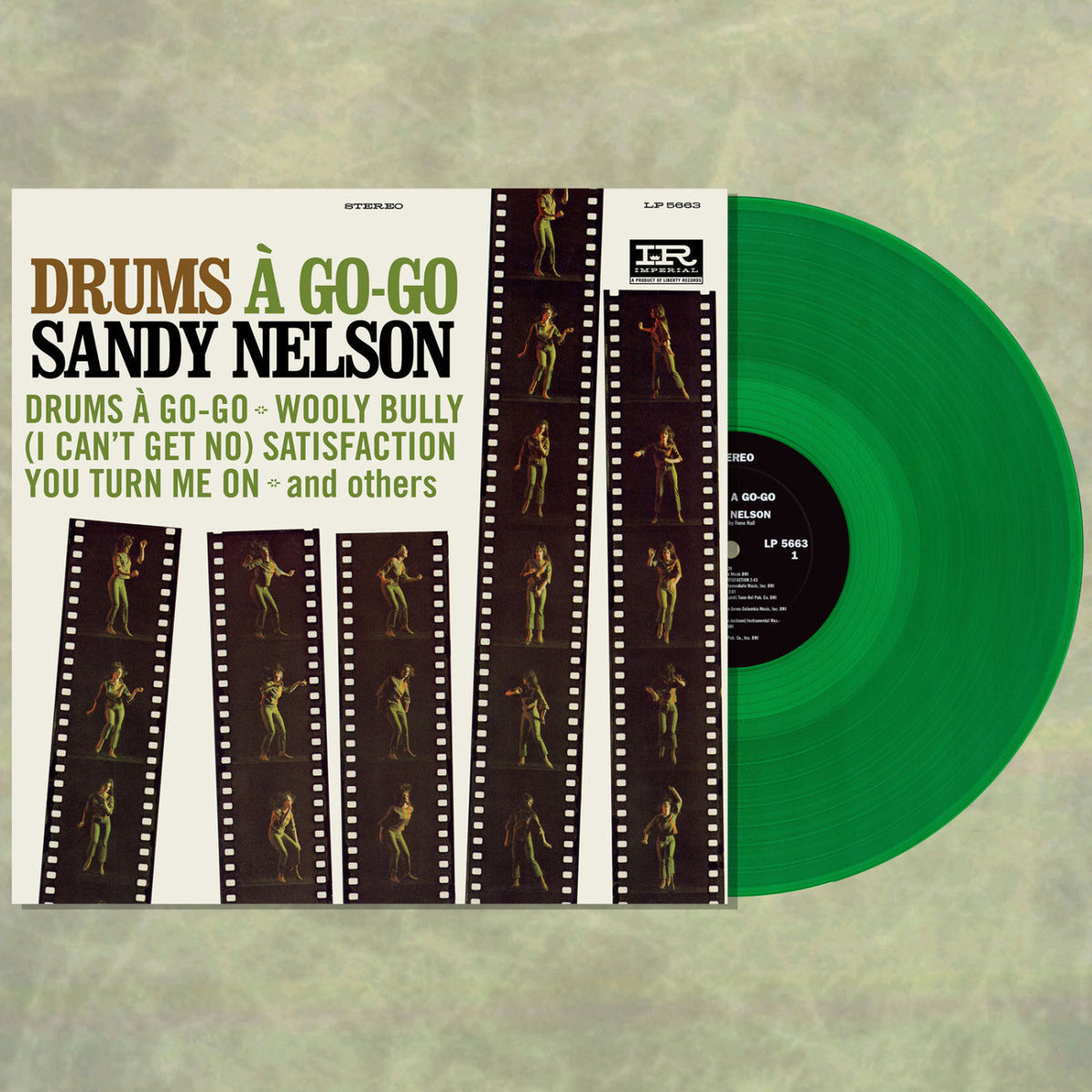 Sandy Nelson - Drums A Go-Go (GREEN VINYL) [Vinyl]