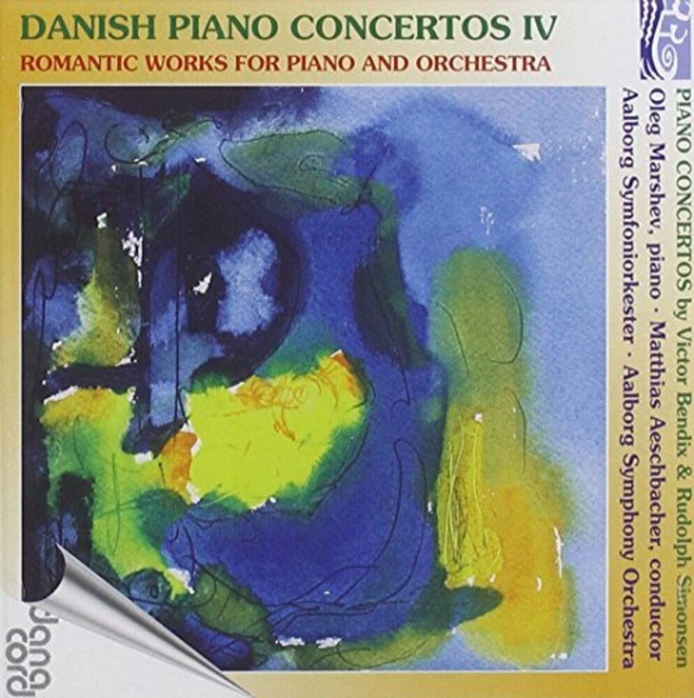 Oleg Marshev - Danish Piano Concertos 4 [CD]