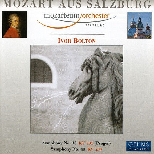 W.A. Mozart - Symphonies 40 & 38 Music CD