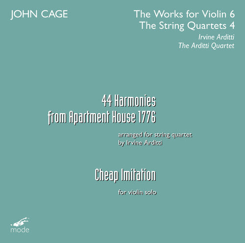 Arditti Quartet - Cheap Imitation / Harmonies Apartment House 1776 [2 CD]
