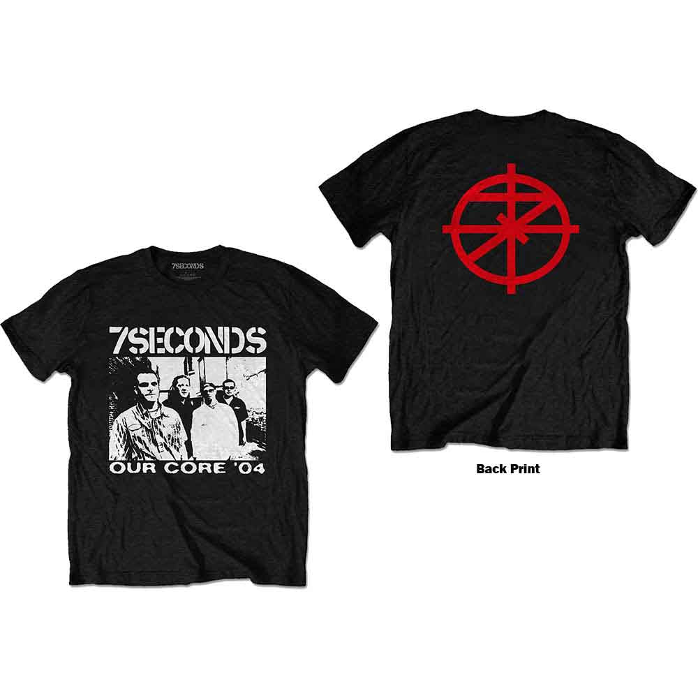 7 Seconds Our Core [T-Shirt] - Rock Band Apparel