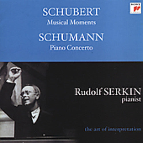 SCHUBERT/SCHUMANN - Musical Moments / Cto in A minor for Piano & Orch [CD]