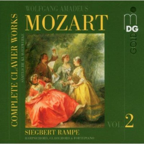 W.A. Mozart - Complete Clavier Works 2 Music CD