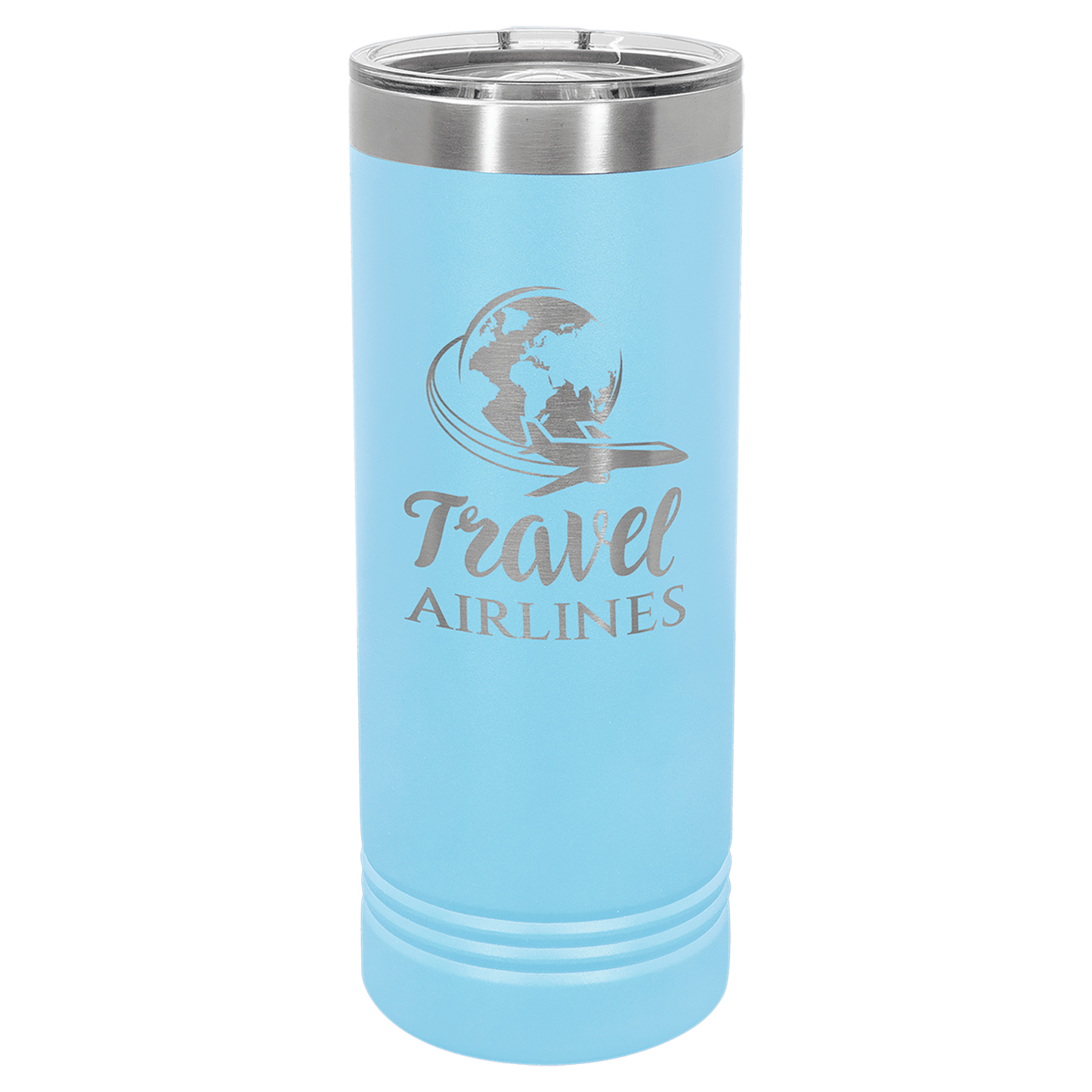 Polar Camel Laser Engraved Skinny Tumbler - 22oz