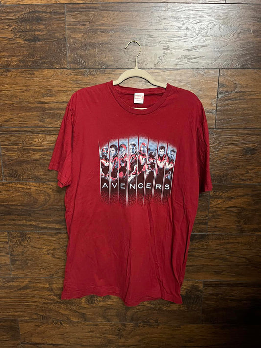 Marvel Avengers Movie Cast Shirt - Marvel Tag XL