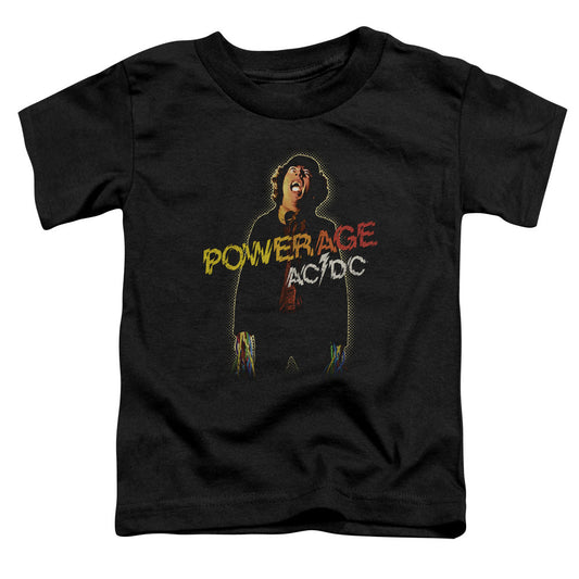 AC/DC Powerage Toddler Kids Youth T Shirt Black