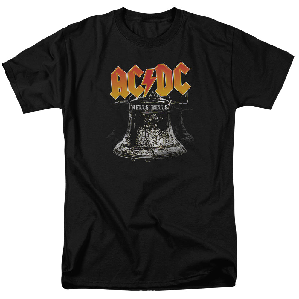 AC/DC Hells Bells Mens T Shirt Black Officially Licensed