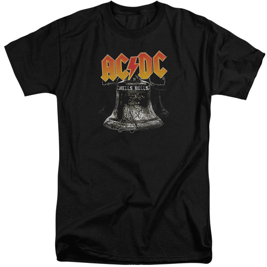 AC/DC Hells Bells Mens Tall T Shirt Black Officially Licensed