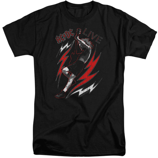 AC/DC Live Mens Tall T Shirt Black