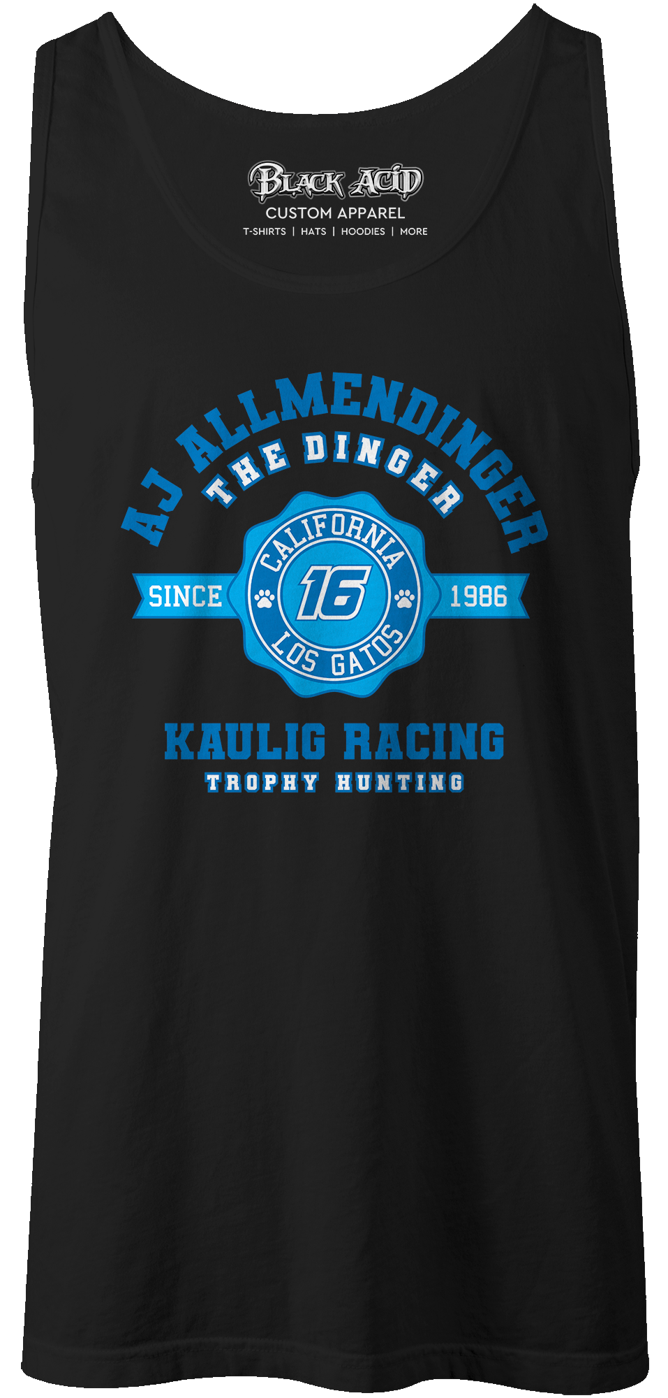 AJ Allmendinger - Men's Collegiate Tank