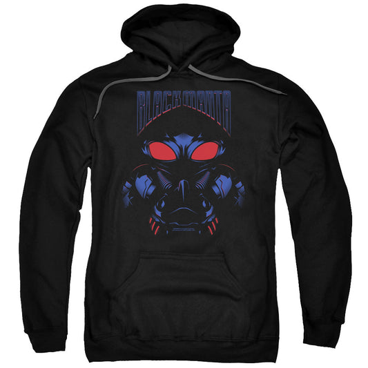 Aquaman Movie Black Manta Mens Hoodie Black Officially Licensed
