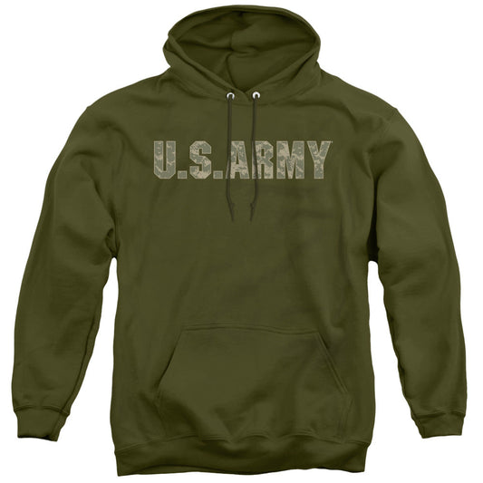 Army Camo Mens Hoodie Military Green Officially Licensed