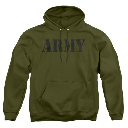 Army Army Mens Hoodie Military Green Officially Licensed