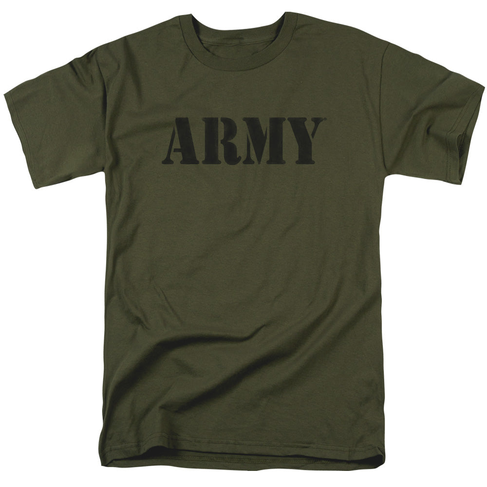 Army Army Mens T Shirt Military Green Officially Licensed