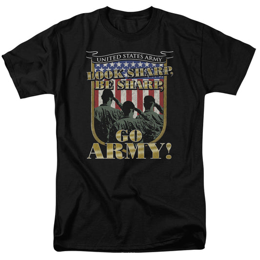 Army Go Army Mens T Shirt Black Officially Licensed