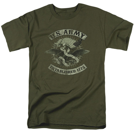 Army Union Eagle Mens T Shirt Military Green Officially Licensed