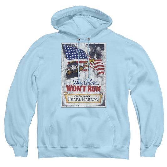 Army Pearl Harbor Mens Hoodie Light Blue Officially Licensed