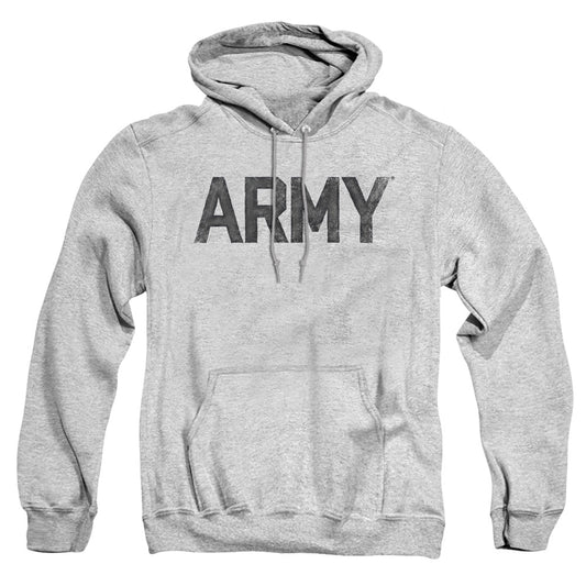 Army Star Mens Hoodie Athletic Heather Officially Licensed
