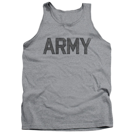 Army Star Mens Tank Top Shirt Athletic Heather Officially Licensed