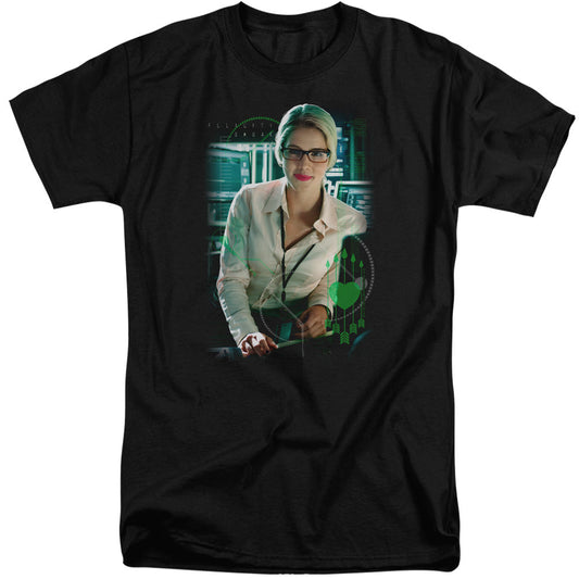 Arrow Felicity Oak Mens Tall T Shirt Black Officially Licensed