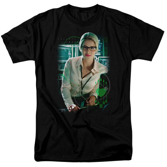 Arrow Felicity Oak Mens T Shirt Black Officially Licensed