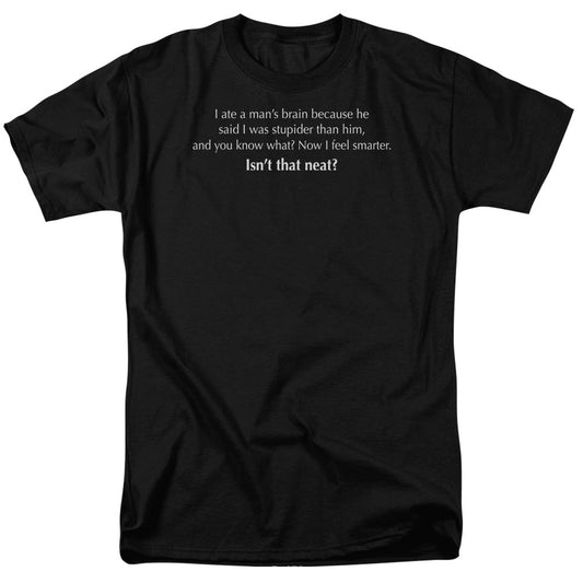 Ate A Mans Brain Mens T Shirt Black Officially Licensed
