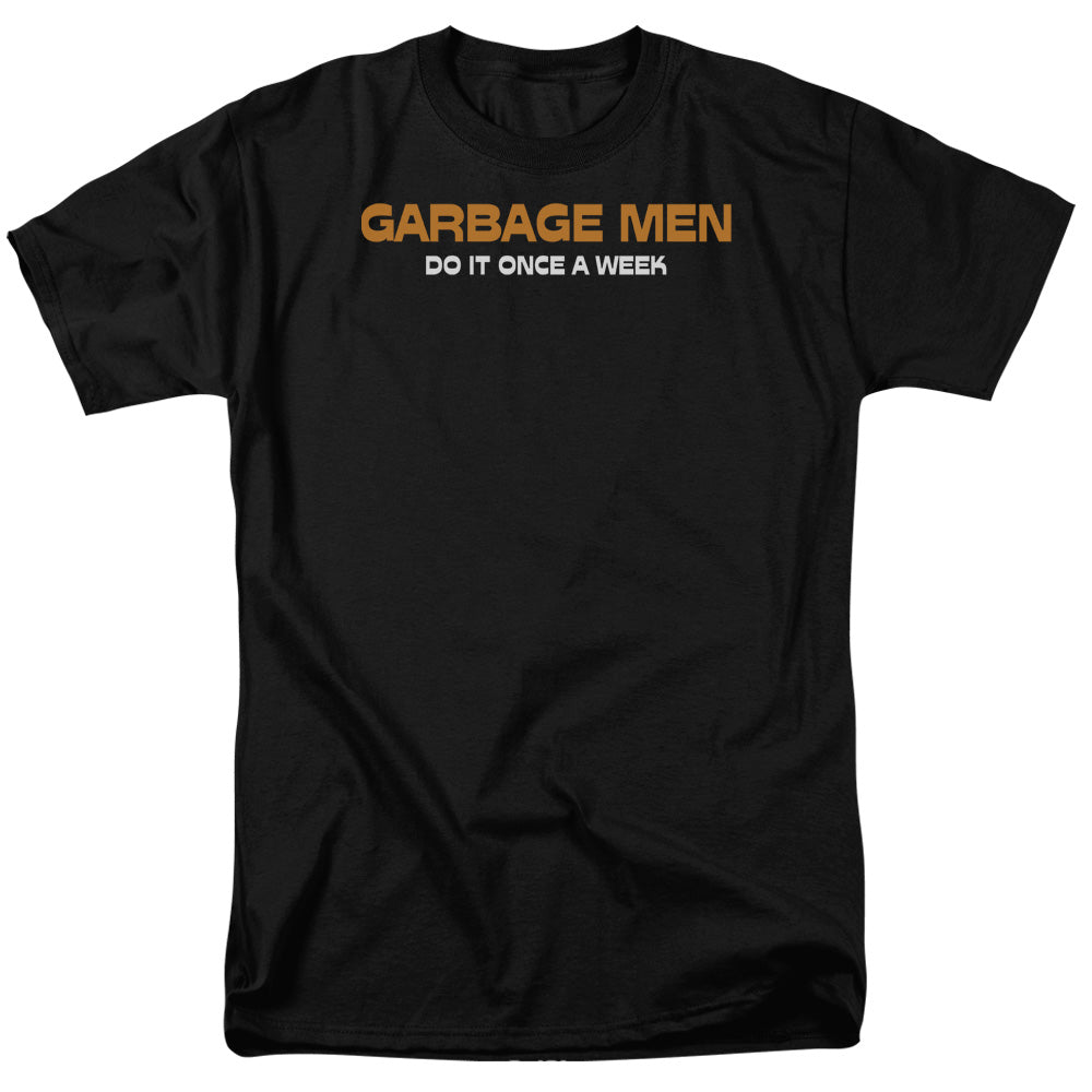 Garbage Men Do It Mens T Shirt Black Officially Licensed