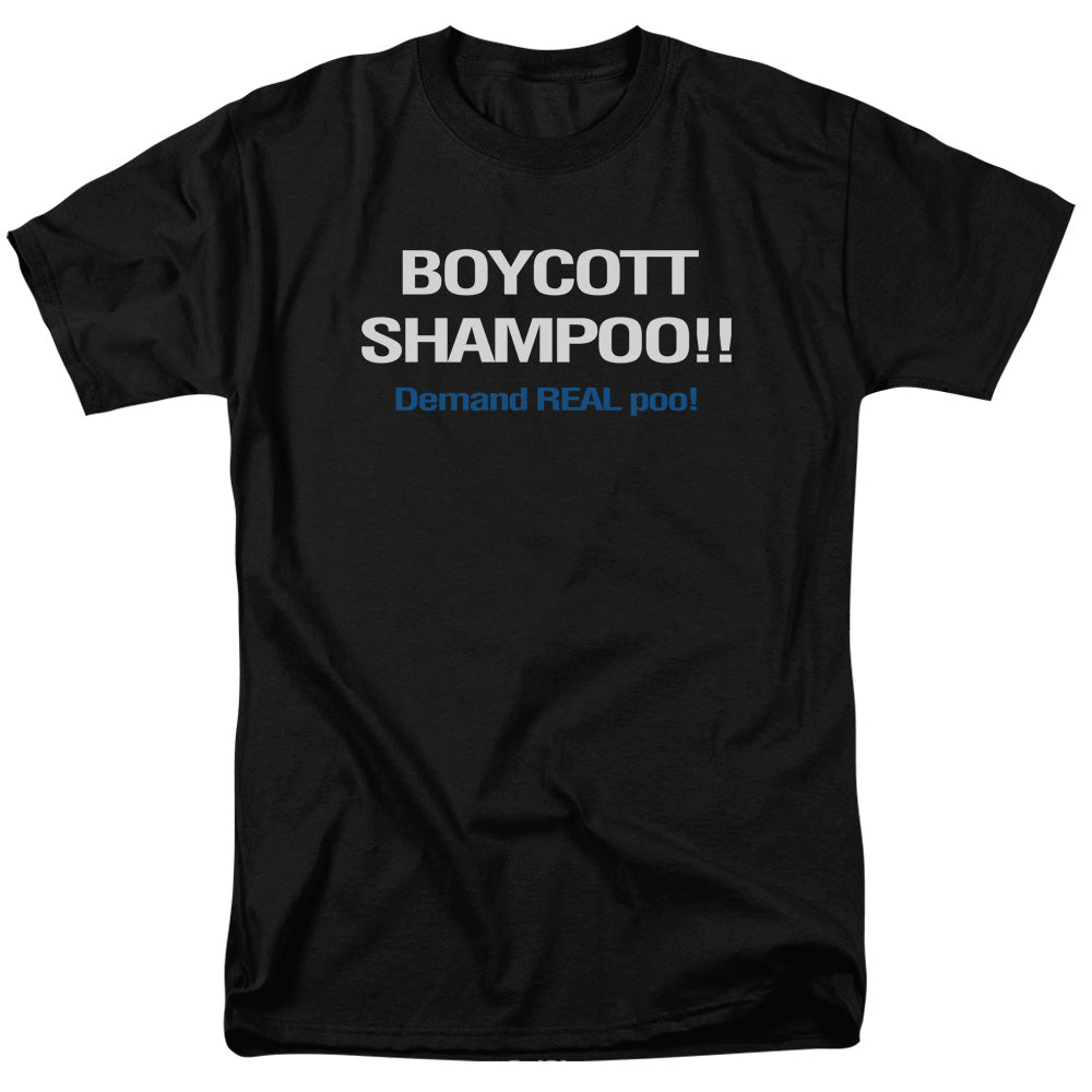 Boycott Shampoo Mens T Shirt Black Officially Licensed