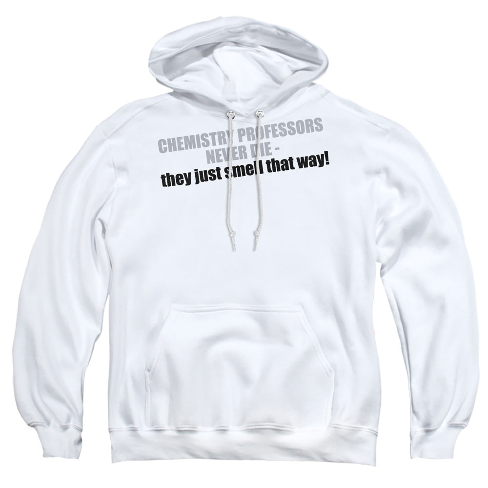Chemistry Professors Mens Hoodie White Officially Licensed