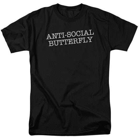 Antisocial Butterfly Mens T Shirt Black Officially Licensed