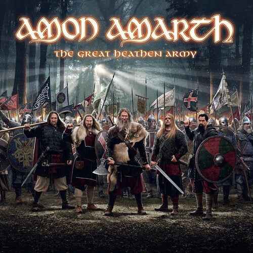 The Great Heathen Army (Gatefold LP Jacket, Colored Vinyl, Blue Smoke) [Vinyl]