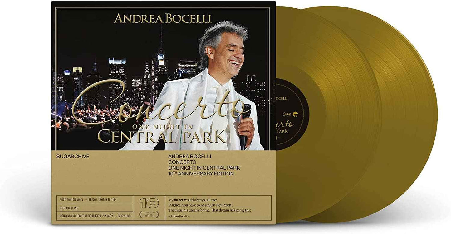 Concerto: One Night In Central Park - 10th Anniversary [Gold 2 LP] [Vinyl]