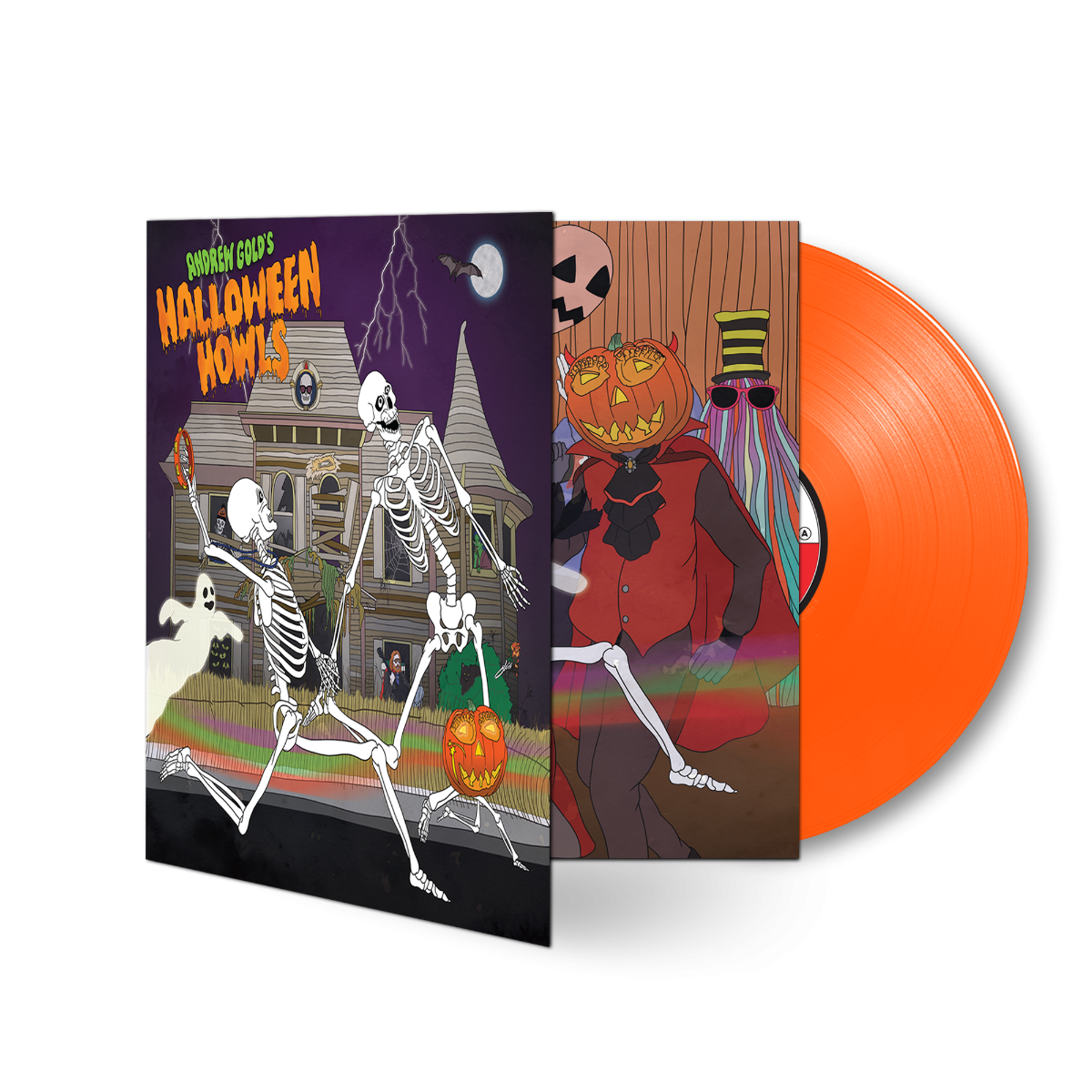 Halloween Howls: Fun & Scary Music (Limited Edition, Colored Vinyl, Orange) [Vinyl]