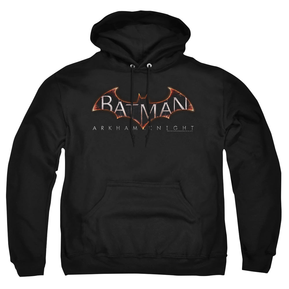 Batman Arkham Knight  Logo Mens Hoodie Black Officially Licensed