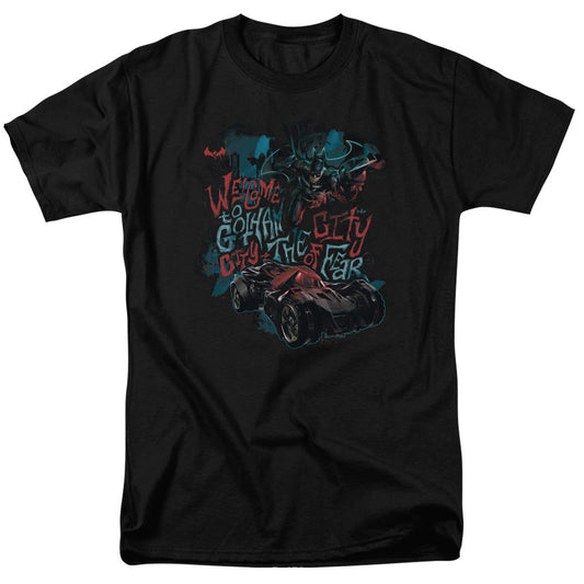Batman Arkham Knight City Of Fear Mens T Shirt Black Officially Licensed