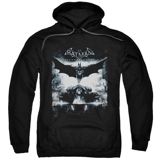 Batman Arkham Knight Forward Force Mens Hoodie Black Officially Licensed