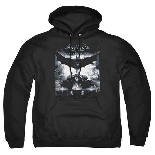 Batman Arkham Knight Forward Force Mens Hoodie Black Officially Licensed