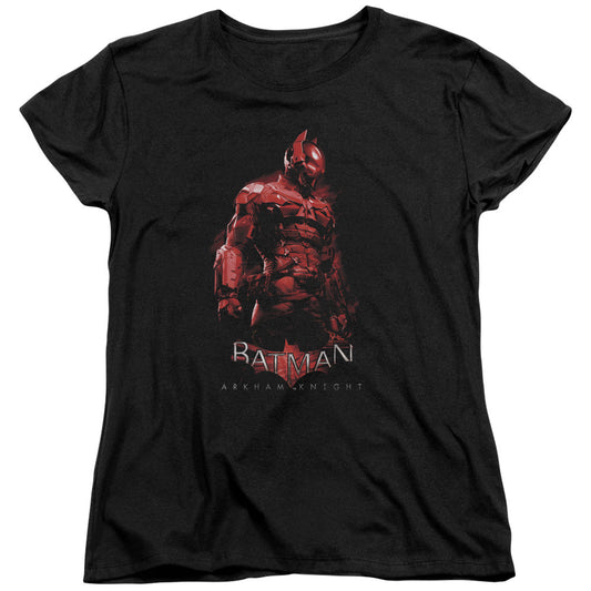 Batman Arkham Knight Knight Womens T Shirt Black Officially Licensed
