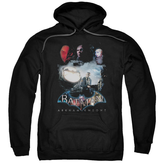Batman Arkham Knight Villain Storm Mens Hoodie Black Officially Licensed