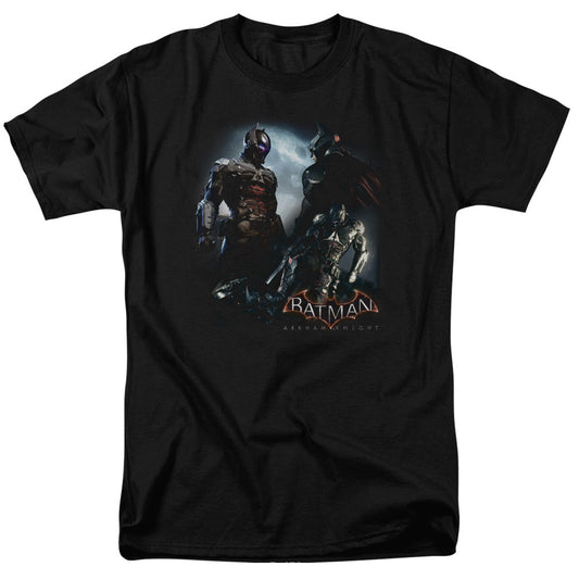Batman Arkham Knight Face Off Mens T Shirt Black Officially Licensed