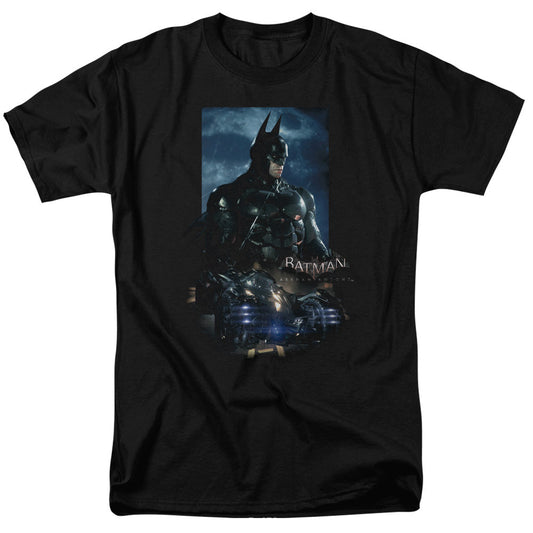 Batman Arkham Knight Batmobile Mens T Shirt Black Officially Licensed