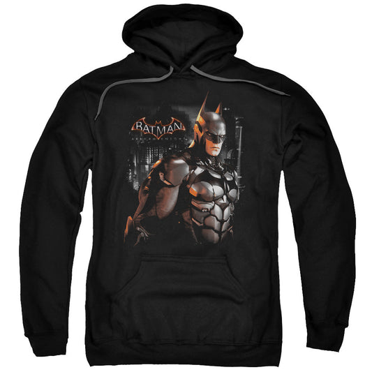 Batman Arkham Knight Dark Knight Mens Hoodie Black Officially Licensed