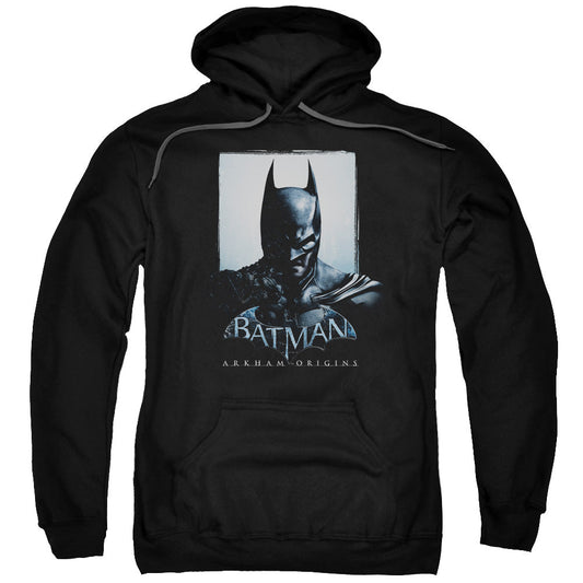 Batman Arkham Origins Two Sides Mens Hoodie Black Officially Licensed