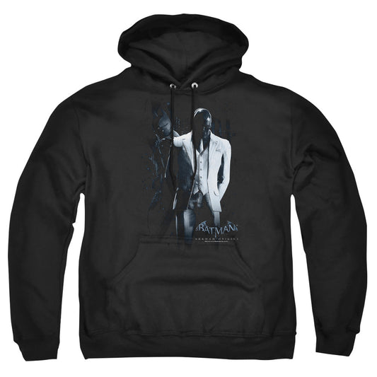 Batman Arkham Origins Black Mask Mens Hoodie Black Officially Licensed