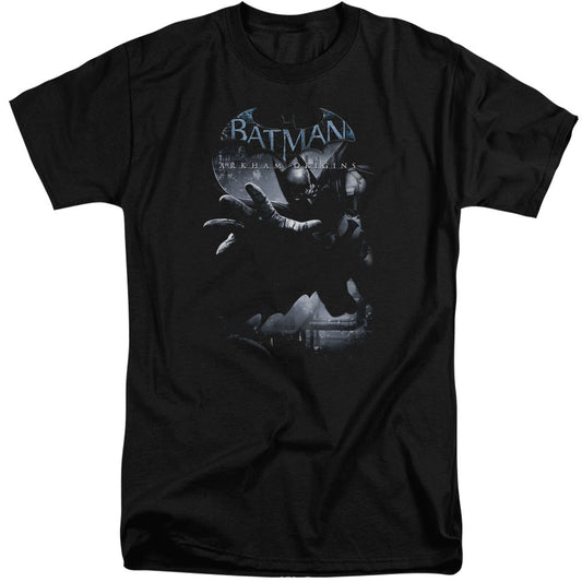 Batman Arkham Origins Out Of The Shadows Mens Tall T Shirt Black Officially Licensed
