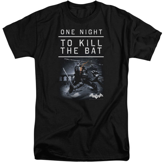 Batman Arkham Origins One Night Mens Tall T Shirt Black Officially Licensed