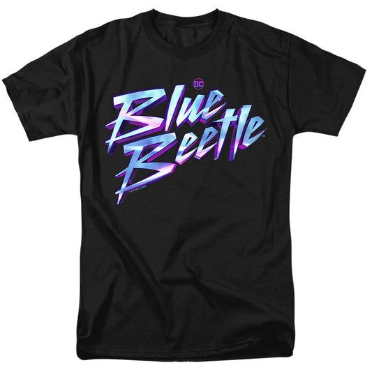 Blue Beetle (2023) Logo Mens T Shirt Black Officially Licensed