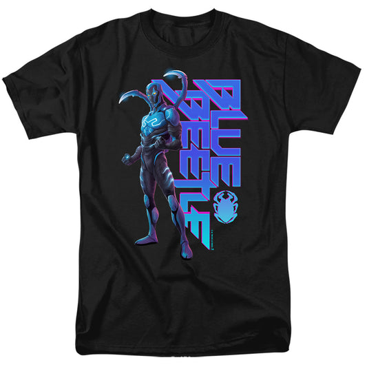 Blue Beetle (2023) Standing Mens T Shirt Black Officially Licensed