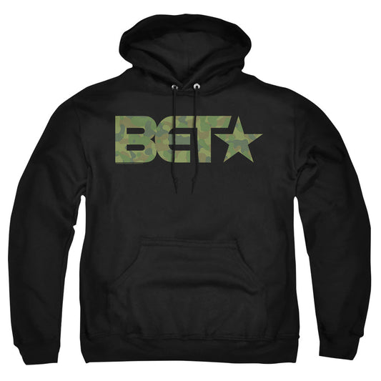 Bet Bet Camo Logo Mens Hoodie Black Officially Licensed
